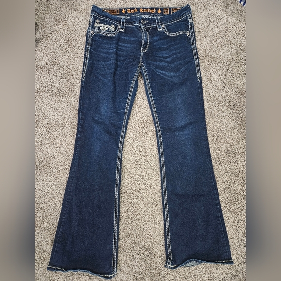 Rock Revival Denim - Rock Revival Dark Wash Bootcut Jeans